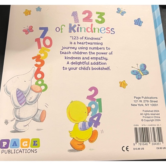 ABC’s of Kindness and the 123’s of Kindness, brand new set of 2 children’s books - Picture 5 of 6